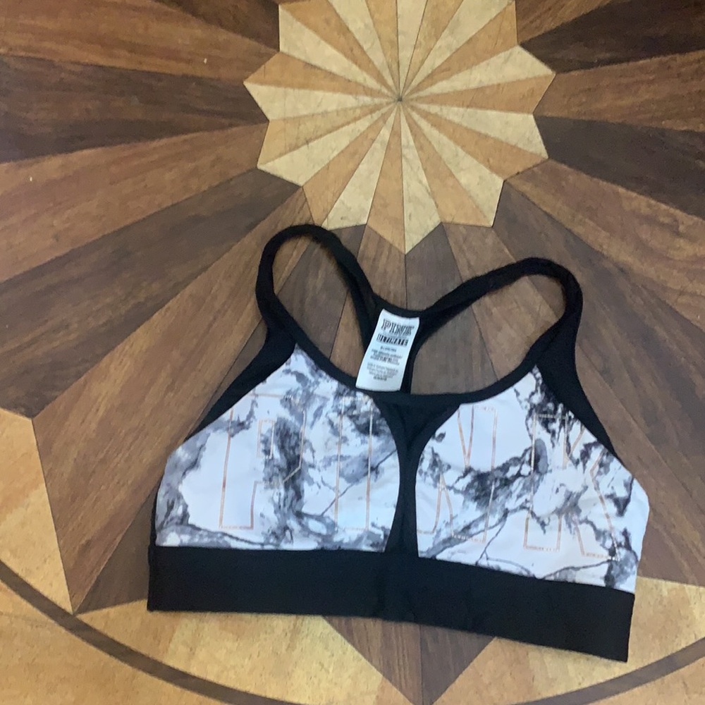 PINK Bras Victoria's Secret Vs Pink Ultimate Marble Style Sports Bra